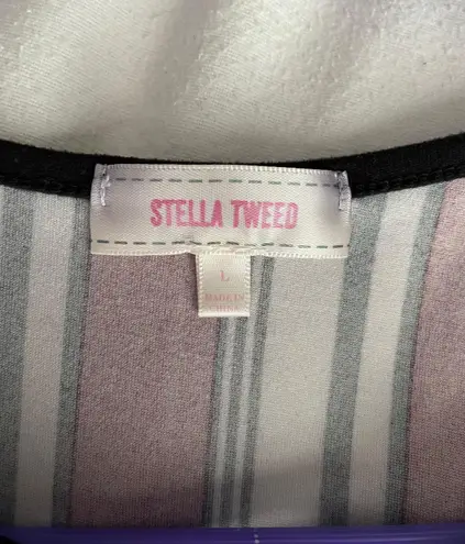 Stella Tweed Striped Shirt