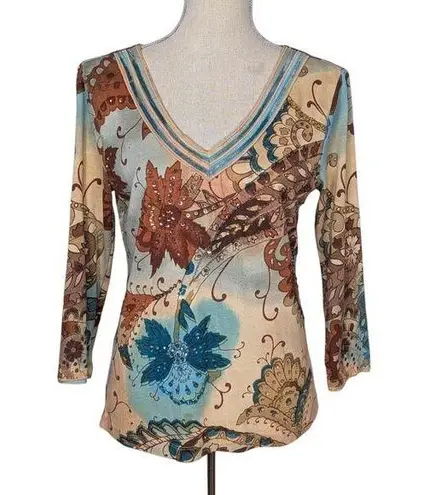 Y2K Forbidden 3/4 Sleeve V