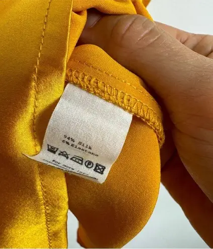 Baserange 100% silk top in soleil NWT Size M