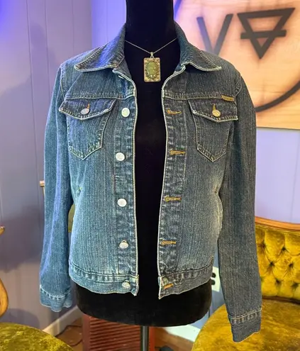 Vintage Y2K Calvin Klein Jeans Denim Jacket Blue Size M