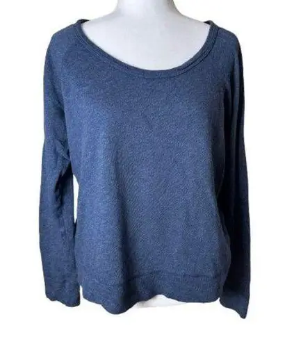 James Perse Size 3 / Large Dusty Blue Thin Sweatshirt / Sweater French Terry