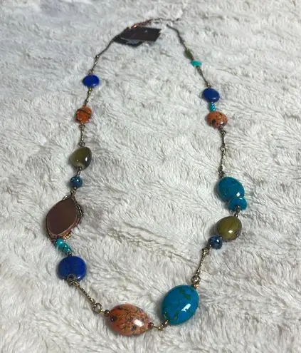 Treska Assyria Collection Necklace Blue