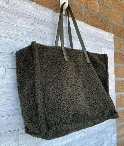 Anthropologie Kassiopea x  Maxi Tote Bag olive green