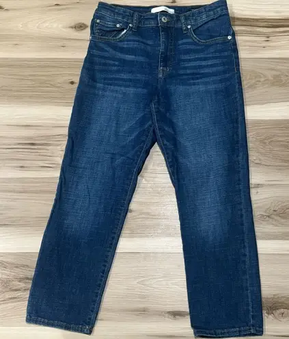 Ella Moss High Rose Straight Dark Blue Jeans Women’s 6/28