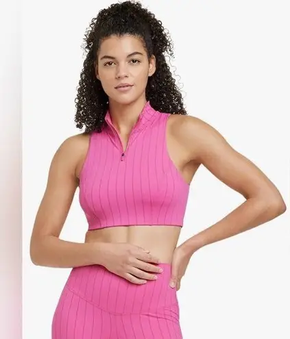 JoyLab High Neck Zip-Up Bra 2ct