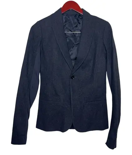 Rick Owens Grey 100% wool blazer jacket sz S 4 - Image 1