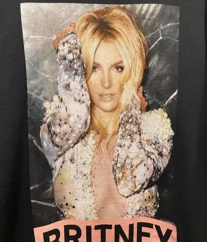 Britney Spears Graphic Pullover Crewneck Long