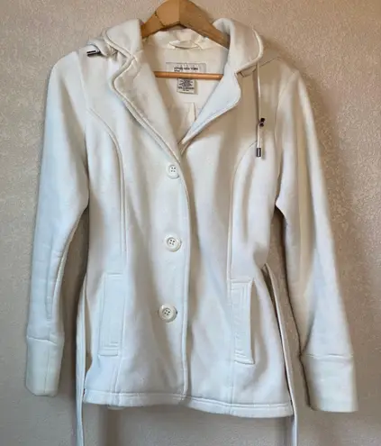 Jones New York Peacoat In Cream