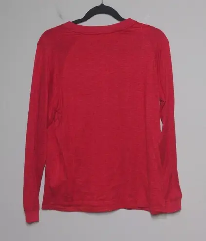 Roudelain Santa's Big Helper Graphic Pajama/Sleep Shirt in Red