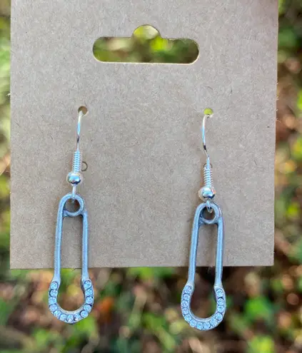 Safety Pin Earring Set