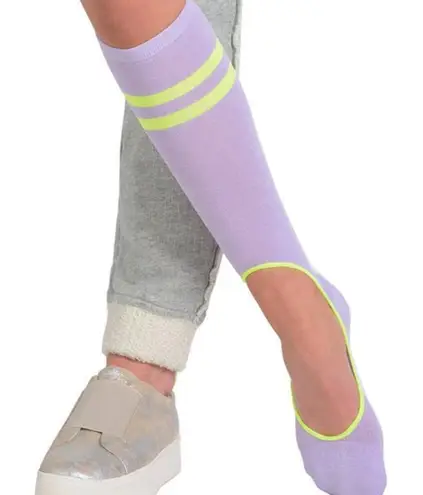 KEYSOCKS WEEKEND KNEE HIGH NO SHOW SOCKS Plus size Purple