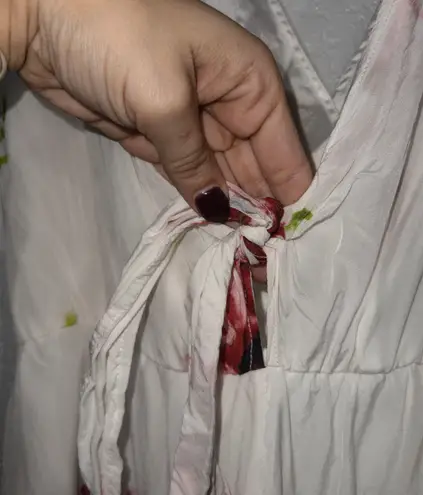 Winston White Paseo Ruby Floral Jumpsuit Size Medium