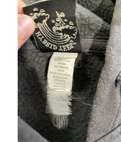 Hybrid Tees “Peace Please” Gray Hoodie Sweatshirt hoodie