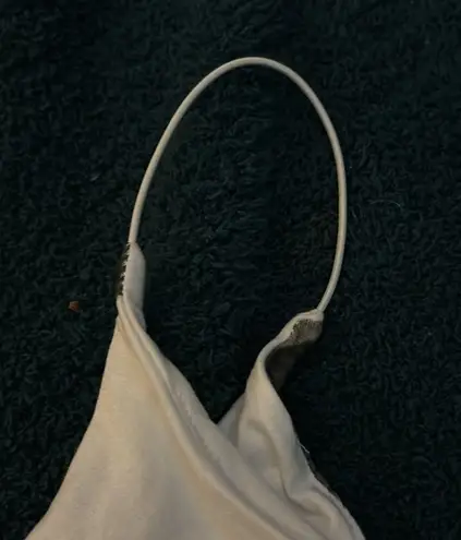 Luxury nwot buttery soft small gaze Floral Leopard Print Bodysuit White