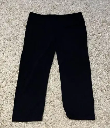 Lululemon  black cropped leggings size 10