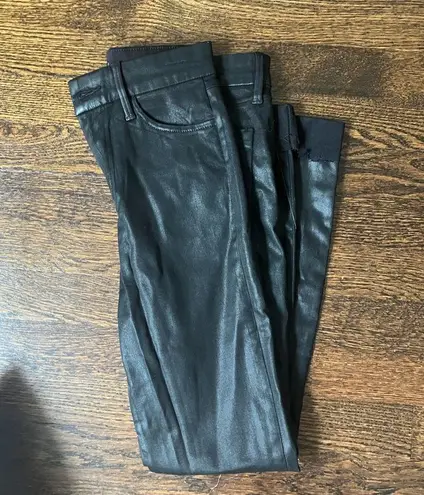 joe's jeans Joe’s Jeans Charlie‎ High Rise Skinny Jean Coated Black Size 25