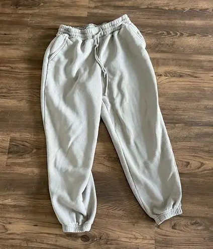 Abercrombie & Fitch  soft a&f max essentials grey jogger sweatpants