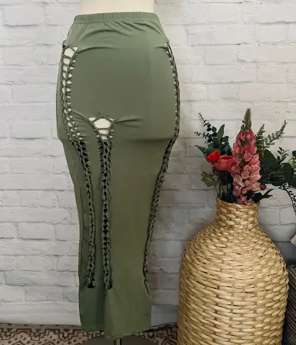 Boutique NEW Cut Out Bodycon Skirt