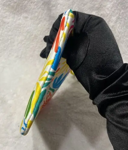 Ipsy Multicolor Makeup glam Bag April 2025 design White