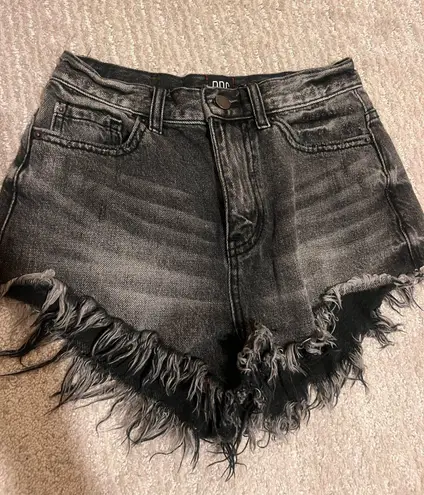 BDG Black Denim  Shorts High-Rise Urban Outfitters