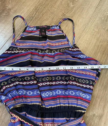 Lorena Rose sleeveless maxi dress Boho lined tie belt colorful women’s size S Multiple - Image 13