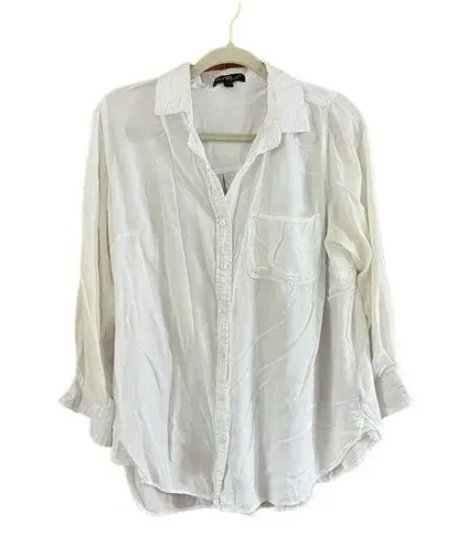 Velvet Heart  White Button Up Long Sleeve Shirt Women’s Size 1X