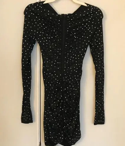 NWOT Alex Perry embellished black Dress Size 6 - Image 11