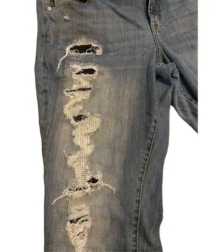 Torrid  Distressed Boyfriend Jeans Straight Leg Everyday Casual