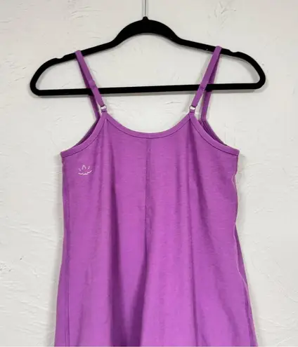 Beyond Yoga Purple Essentials Mini Dress Womens XS Built In Shorts Athletic