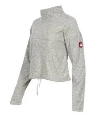 Canada Weather Gear Supreme Soft Mock Neck Sweatshirt Gray Size L
