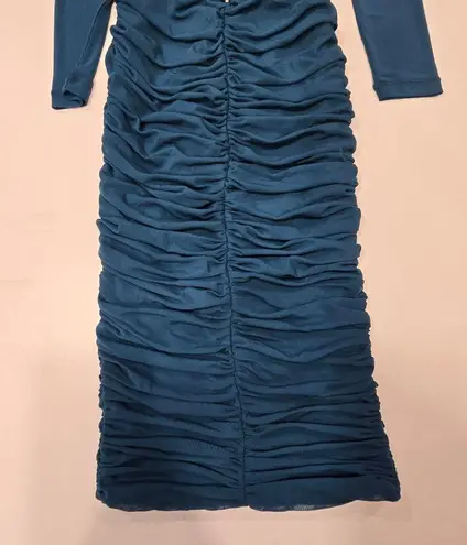 Bardot Aliyah Midi Dress in Teal