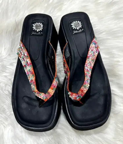 Yellow Box  Y2K Platform Sandal Sz 9 - Image 1