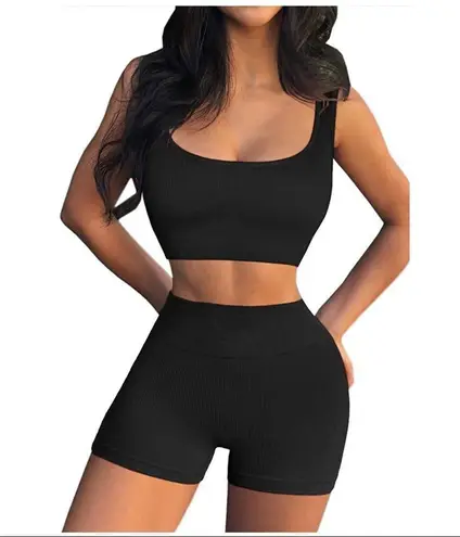 ✨ FAFOFA Workout Sets✨ Black Size L