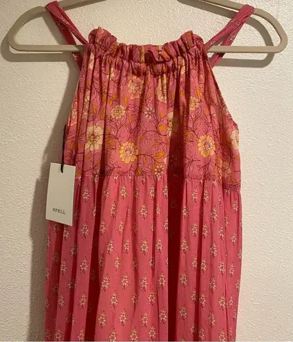 Gypsy NWT Spell & The  Utopia Strappy Sundress in Flamingo XS