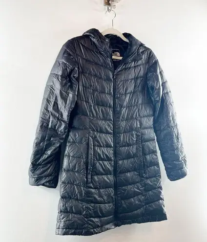 The North Face  Jenae Hooded Puffer Parka Coat Jacket Black Small