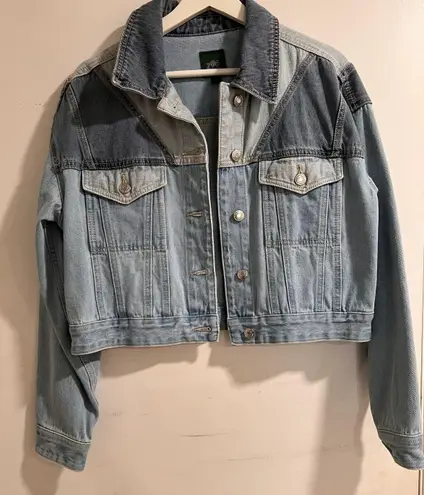 Wild Fable Denim Cropped Jacket