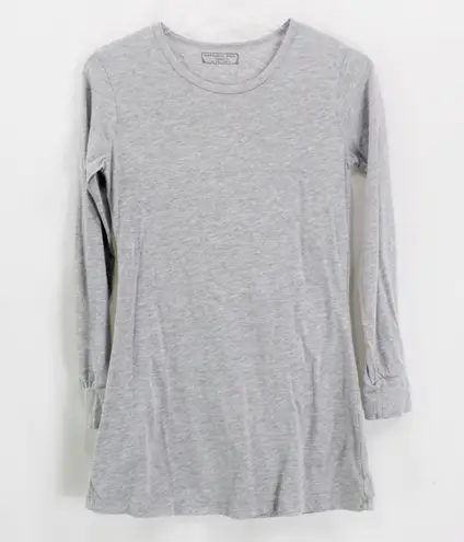 90s Vintage NATIONAL JEAN COMPANY Gray Long Sleeve T