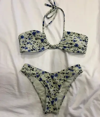 Abercrombie & Fitch Floral Bikini Bottoms