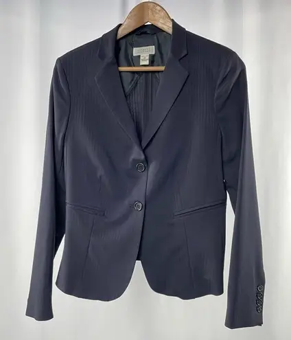 barney's new york Wool Blend 2 Button Blazer in Black Size Large or 42