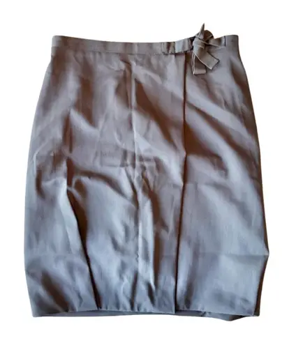 Giorgio Armani Women's Brown Wool Skirt Size 42/US 8