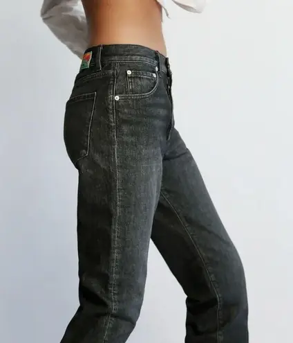 NWT Daily Blue Women's Boost Straight Jeans Black Size 26 Denim Casual