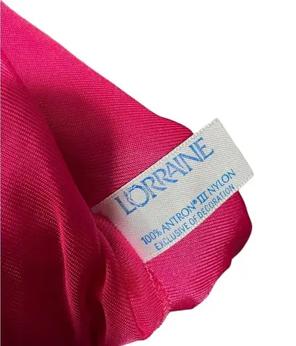 Lorraine Vintage Barbie Pink Romantic Lingerie Intimates Peignoir Robe Set Size M