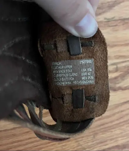 Earth Spirit Birch Leather Boho Colorful Sandals Size 9.5