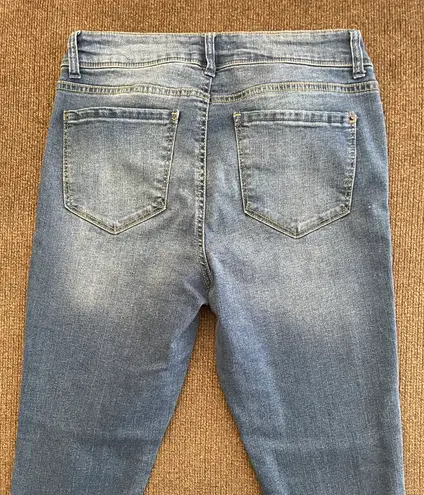 FOR THE REPUBLIC Denim Frayed Hem Jeans