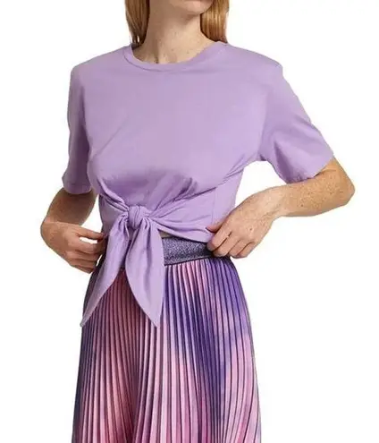 NWT LE SUPERBE Short Sleeve Tied