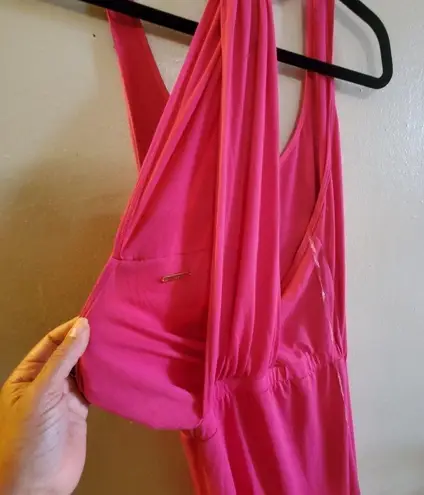 Rocawear pink Large long maxi dress