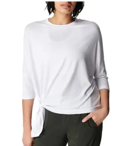 Sweaty Betty  Mellow Asymmetric T-Shirt in‎ White XL