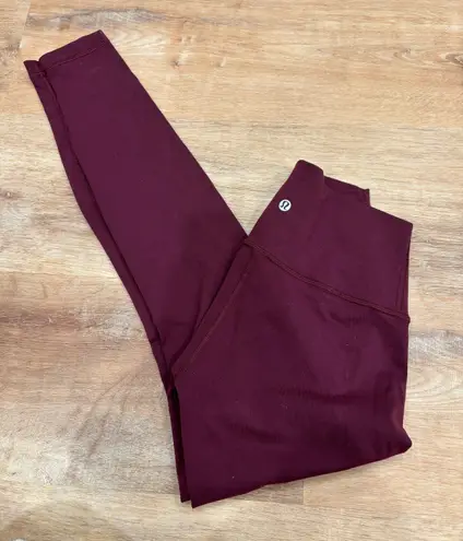 Lululemon Leggings Maroon
