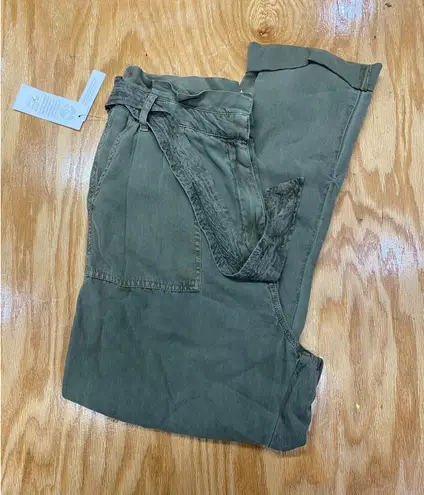 Treasure & Bond Chino Pants Womens Size 10 Gray Canvas Straight Leg Pockets B61