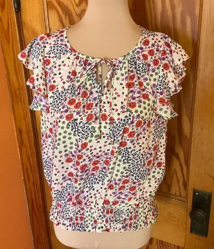 Rose + Olive Colorful Feminine Blouse